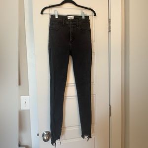 Abercrombie High Rise Super Skinny Ankle Jeans